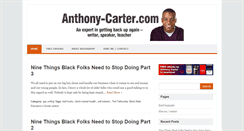 Desktop Screenshot of anthony-carter.com