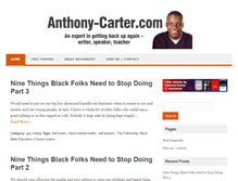 Tablet Screenshot of anthony-carter.com